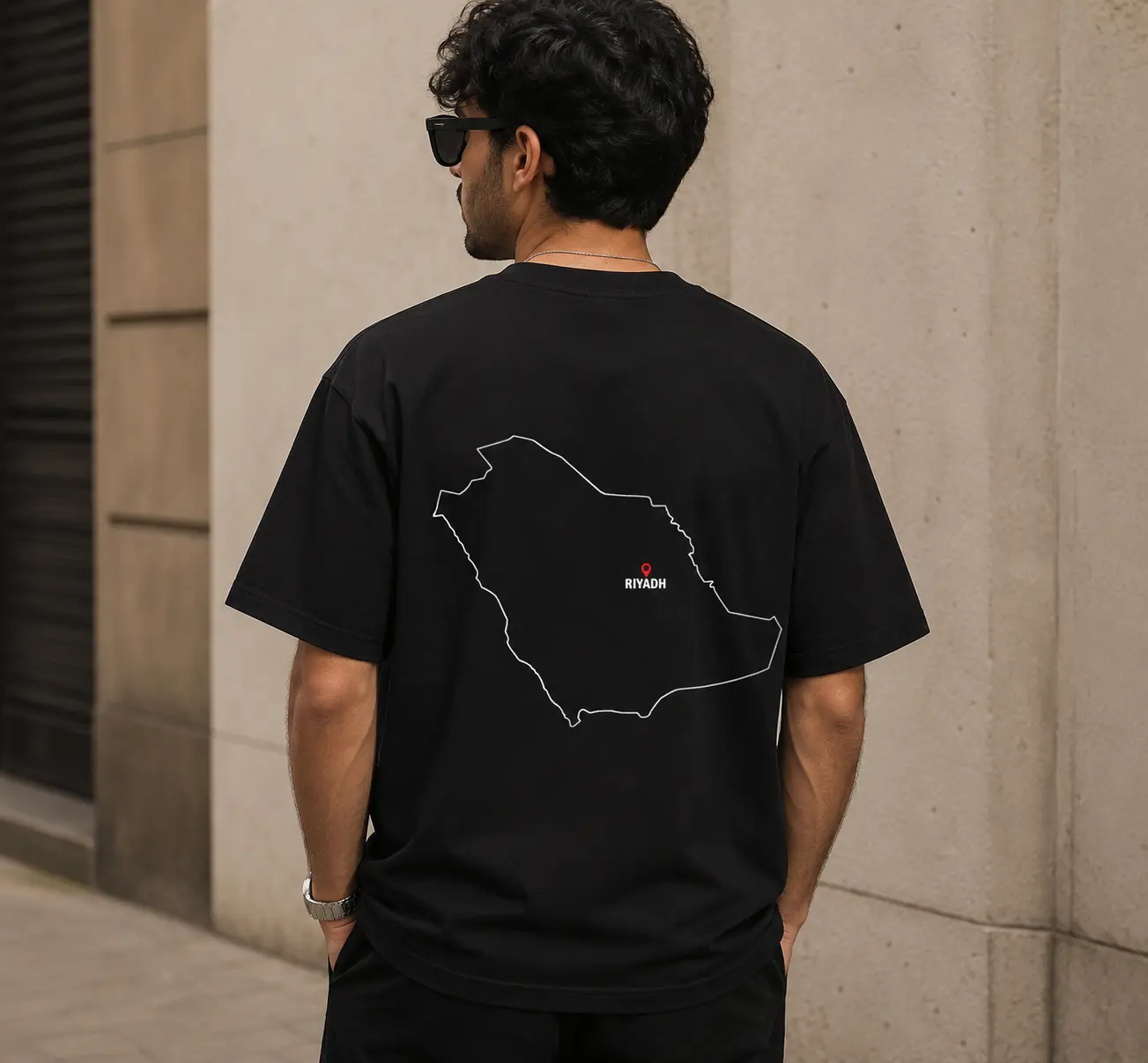 تيشيرت خريطة السعودية 📍